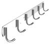 Precio de Fábrica Ventas Directas Acero Inoxidable Gancho Fila de Ganchos Gancho para Ropa de Baño Estante Suministros de Cocina Estante Gancho Adhesivo sin Perforaciones