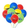 Balões Temáticos de Carros Transfronteiriços, Balões de Corrida, Balões de Látex de 12 polegadas para Festa Infantil