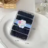 Nuevos Accesorios para el Cabello al por Mayor Niñas Pequeñas y Niños Anillo de Toalla Pequeño Circular sin Costuras Caja Completa de unas 60 Gomas para el Cabello Diadema
