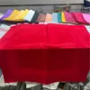 Pano de Guardanapo Espesso Premium de Algodão Puro Colorido Quente Feito Sob Medida 50*50cm Tecido com Borda de Cetim Adequado para Hotéis, Restaurantes e Salas de Estar