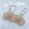 Zimo Yipin Segunda Generación Strapless Antideslizante Estilo Japonés Lencería para Niña Sexy Hombros Descubiertos Versátil Sujetador Push-Up