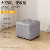 Taburete de Almacenamiento al por Mayor, Taburete Pequeño Multifuncional, Taburete para Cambiarse los Zapatos, Taburete de Almacenamiento para la Puerta de Casa, Taburete Bajo, Taburete con Asiento de Bolsa Suave