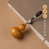 Colgante de Calabaza Pequeña Natural Artesanal, Llavero para Coche para Hombre y Mujer, Llavero Creativo de la Suerte y Seguro, Decoración para Bolso