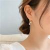 Pendientes de estrella geométrica para mujer, elegantes, de alta calidad, a la moda, combinables, ligeros, de lujo, con diseño de nicho, pendientes personalizados de moda.
