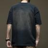 Camiseta de algodão pesada Xiyue 280g manga curta masculina verão 2024 nova solta plus size masculina camiseta básica lavada