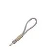 Correa de Muñeca Trenzada Estilo Ins Lanyard Nudado Cuerda Corta de Silicona Colgante Antiperdida para Teléfono Dopamina