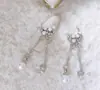 LZ mismo estilo uña Perla estrella estiércol joyería taladro de uñas decoración accesorios cadena de estrella y luna accesorios de arte de uñas estilo Ins