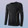 Camiseta de manga larga para hombre, capa interior de otoño para hombre, camiseta base elástica de corte holgado, camiseta estampada estilo coreano ins para hombre