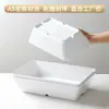 Vajilla de Melamina, Plato Rectangular Tipo Porcelana para Comida Cocinada, Brochetas, Platos Fríos, Uso Comercial, Plato de Exhibición para Platos Estofados y Productos de Pato