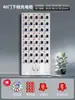 Gabinete de Almacenamiento para Teléfonos Móviles con Cerradura, Gabinete de Carga para Walkie-Talkies, Puerta de Cristal, Recargable, Gabinete de Almacenamiento para Teléfonos Móviles para Salas de Exámenes Escolares
