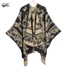 Xale Feminino Estampado Estilo Étnico Borboleta Retrô 2025 para Fotografia de Viagem em Lijiang, Yunnan, Quente, Versátil e Bonito