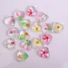Colgante de Corazón Pequeño Fresco de Acrílico Transparente Tallado Colgante para Collar de Bricolaje Colgante para Pendientes Colgante para Llavero Pequeños Accesorios