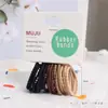 Gomas para el pelo infantiles en paquete, diademas lindas para niñas para trenzar, ligas elásticas para bebé, set de accesorios para el pelo de supermercado, cuerdas para el pelo de alta elasticidad
