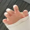 Armadura de mano sentido avanzado hecho a mano ins explosiones diamante roto mariposa uña piezas de uña al por mayor uñas portátiles