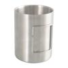 Copo de Aço Inoxidável 304 da Fábrica Original, Copo Dobrável com Alça, Copo de Água, Utensílios de Mesa, Dobrável, Moderno, Simples, Portátil
