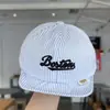 Chapéu de Bebê para Primavera e Outono, Protetor Solar Fino e Proteção Solar, Aba Macia, Boné de Beisebol para Meninas Pequenas, Design Versátil com Letra para Bebês