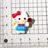 Lindos Accesorios de Raqueta de Gato Kt, Encantos para Zapatos DIY de Pegamento Cremoso, Decoraciones para Fundas de Teléfono, Pinzas para el Cabello, Accesorios de Resina al por Mayor