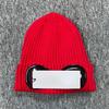 Atacado novo chapéu de malha canelado CP para outono e inverno para homens e mulheres ao ar livre quente casal INVERNO proteção ocular quente