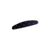 Estilo Coreano Outono/Inverno Versátil Malha Bolinhas Presilha Longa Oval para Cabelo Franja bb Clip Toque de Luxo Presilha para Fios Soltos Grampo