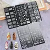 Suministro Transfronterizo de Juegos de Placas de Estampado para Uñas, Plantillas DIY de Transferencia para Uñas, Venta al por Mayor de Fabricantes