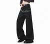 Jeans de Pierna Recta Sueltos Casuales para Hombre con Diseño de Nota Musical Retro Ropa para Hombre