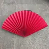 Suministros Creativos Chinos para Bodas Abanico de Papel Plegable DIY Tallado en Papel Marcadores de Carretera Chinos Decoraciones Florales Adornos Aéreos