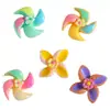 Molino de Viento de Color Caramelo Resina Accesorios Pequeños DIY Pegamento de Crema Dijes para Zapatos Imanes para Nevera Decoración de Papelería Materiales de Parche