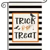 Bandera de Jardín de Halloween Transfronteriza 20.22 millones Estampado de Lino Cuadros Acuarela Decorativa para Patio Exterior de Halloween