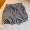 ¡Unos shorts suaves y cómodos! Diseño de rayas que realza el tono de piel, cómodos pantalones de pijama caseros de verano, shorts deportivos casuales para mujer, corte holgado para el verano