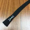 Ropa de punto de fábrica cuerda de cintura cordón de suéter color casual accesorios al por mayor hilo de cuerda plana hueca de algodón