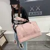 Separación seca y húmeda fitness bolsa de almacenamiento de viaje de gran capacidad tela Oxford bolsa de equipaje portátil unisex simple y elegante