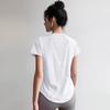 Ropa Deportiva de Verano Delgada, Holgada, Adelgazante para Mujer, Ropa Elástica de Secado Rápido, Ropa para Correr, Ropa para Yoga, Ropa de Manga Corta para Exteriores