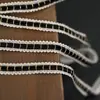 Encaje de Hilo Dorado de Alta Calidad de 0.8 cm Lazo Trenzado DIY para Ropa, Accesorios para el Cabello, Textiles del Hogar y Accesorios para Bolsos