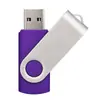 Pen Drive USB Rotativo Atacado Presente Logotipo Personalizado Metal Plástico Pen Drive USB 16G32G64G Licitação Música de Carro Pen Drive USB
