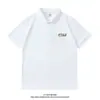 Camisa Polo Estilo Americano para Hombre, de Manga Corta, Marca de Moda, Camiseta Retro con Cuello, Nueva Camisa Casual de Gama Alta para Hombre