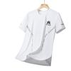Fabricante Original Verano Lujo Accesible Casual Malla de Hielo Manga Corta Atractivo Secado Rápido Transpirable Deportivo Fresco Camiseta Moderna