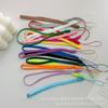 0.5 Largura Cordão USB Universal Curto Alça de Mão Câmera Cordão Pequeno Colorido Corda de Pinha Pingente para Celular