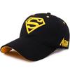 Chapéu Masculino Estilo Coreano Moda Primavera e Verão Marca Boné de Beisebol Superman Bordado Chapéu Casual para Exterior Chapéu de Sol da Moda para Crianças