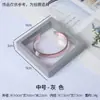Caja de Exhibición de Película PE con Suspensión Caja de Almacenamiento de Joyería Caja de Joyería Transparente para Coleccionables, Joyería, Anillos, Pulseras y Brazaletes Caja de Empaque