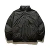 Origteen Abrigo de Invierno Engrosado Cálido de Moda Marca Holgada Chaqueta Paneles Casual Cuello Alto Chaqueta de Plumas Hombre Yr150