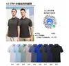 Ropa de Trabajo Camiseta Personalizada Logo Impreso Top Manga Corta Cuello Solapa Camisa Polo Ropa de Trabajo Personalizada DIY Camisa Cultural Color Sólido