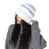 Chapéu de Lã Color Block de Inverno para Mulheres, Estilo de Inverno, Rosto Pequeno, Proteção Quente para Ouvidos, Chapéu para Frio, Chapéu de Pescador de Pelúcia, Chapéu Bucket Versátil
