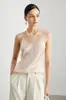 Camisola de Seda para Mujer 2026 Primavera/Verano Nuevo Estilo Ropa de Oficina Top de Seda Satinada Jacquard