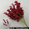 Arte Floral para Casamento Flor Vermelha Material de Fundo Decoração Ikebana Rosa Eucalipto Arranjo para Sala de Estar Interna