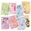 8 Atuendos Originales de Chica Dopamina Guka Pegatinas Manual de Bricolaje Tarjeta Pequeña Decoración para Funda de Teléfono Móvil Lote Ins Coreano