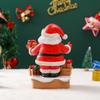 Adornos de resina para regalos de Papá Noel, escena de ambiente festivo navideño, decoración, manualidades, adornos navideños para el hogar