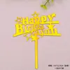Te deseamos longevidad, salud y longevidad, Insignias de Acrílico Engrosado para Pasteles, Insignias para Postres de Repostería