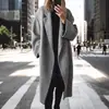 Invierno 2026 sitio independiente europeo y americano de Amazon TEMU abrigo largo de lana multicolor multitanlla para mujer