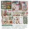 Série Quente de Natal Estilo Simples Pequenos Presentes de Natal Planner Conjunto de Caixa de Presente Materiais de Planner para Meninas Artísticas