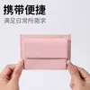Nuevo Billetero Pequeño Tarjetero Fábrica Bsci Monedero Billetera Comercio Exterior Mini Billetera Estilo Corto Portatarjetas con Múltiples Ranuras